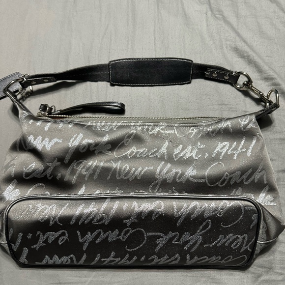 Genuine Gray Coach purse - Picture 2 of 4